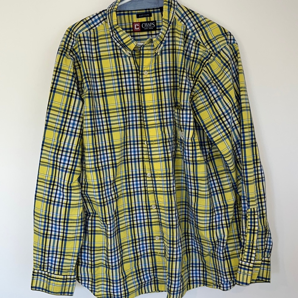 Men’s long sleeve button down